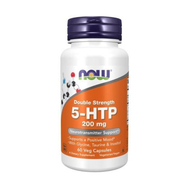 5-HTP 200 mg with Glycine Taurine & Inositol (60 kapsulių)