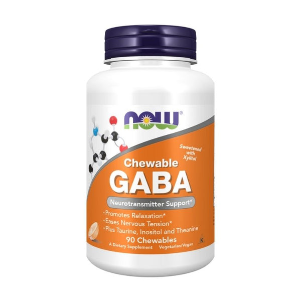 GABA Chewable with Taurine (90 košļājamās tabletes)
