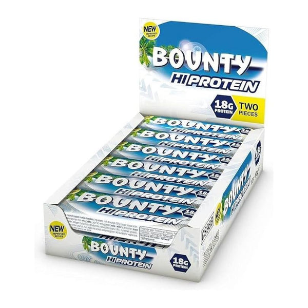 Bounty Hi-Protein batonėlis (12 x 52 g)
