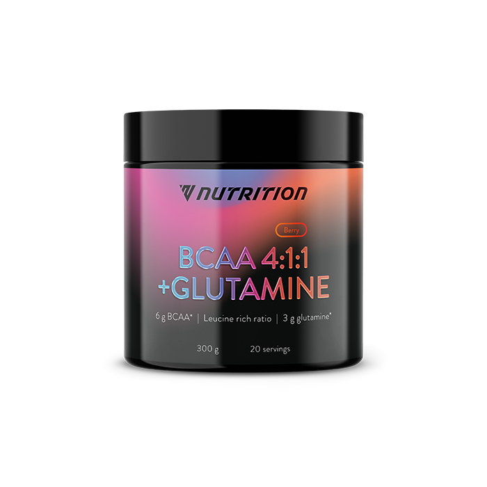 BCAA 4:1:1 + Glutamine (300 g)
