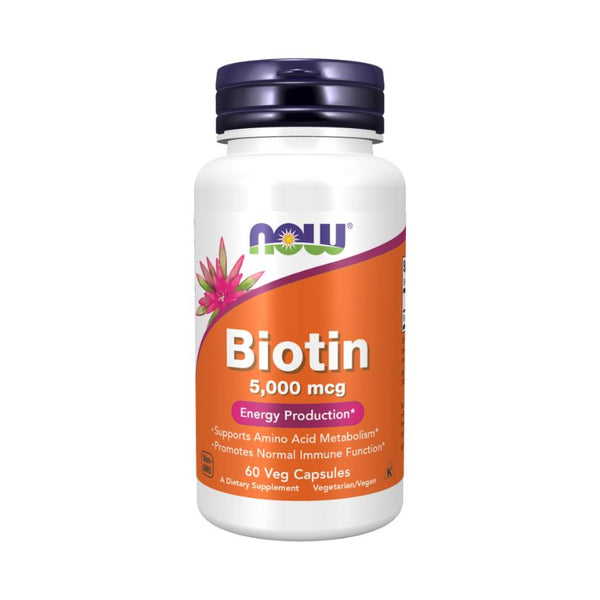 Biotīns 5,000 mcg (60 kapsulas)