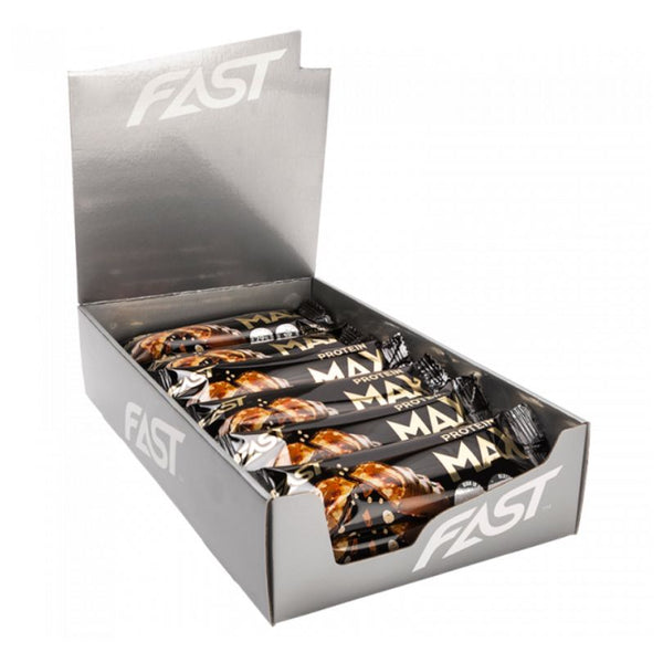FAST MAX baltyminis batonėlis (18 x 45 g)