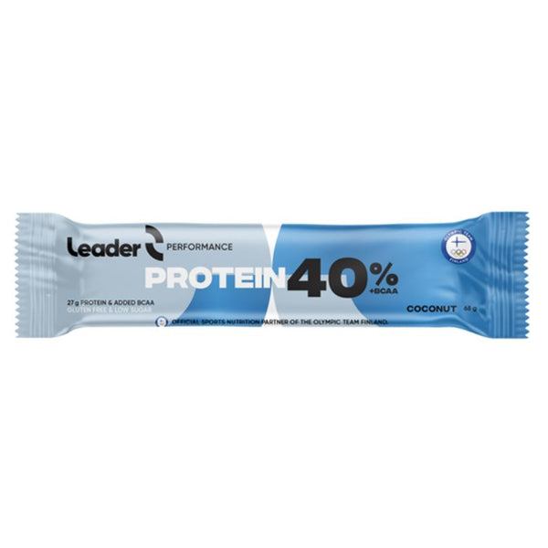 Протеиновый батончик Leader Performance Protein Bar +BCAA (68 г)
