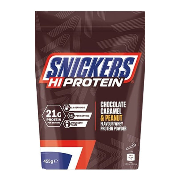 Snickers Hi-Protein proteiinipulber (455 g)