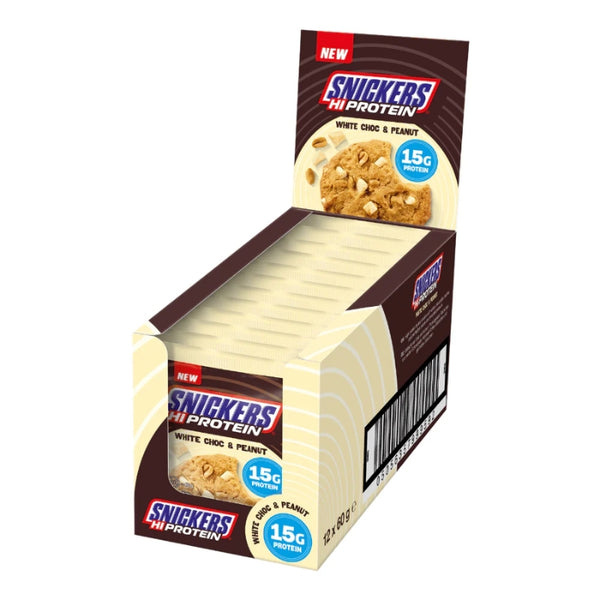 Snickers Hi-Protein baltyminis sausainis (12 x 60 g)