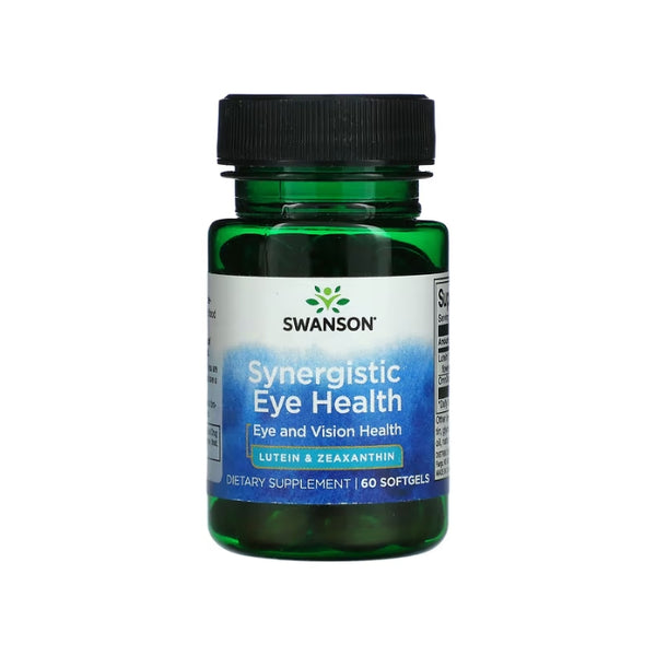 Sinerginė akių sveikata – liuteinas ir zeaksantinas (60 minkštųjų kapsulių)