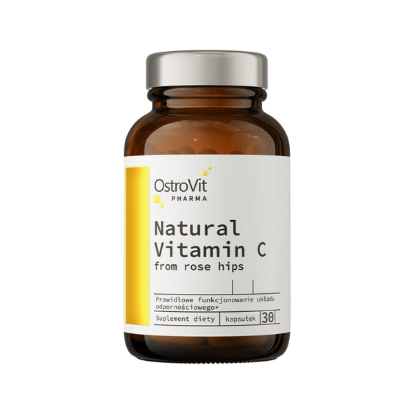 Natūralus vitaminas C (30 kapsulių)