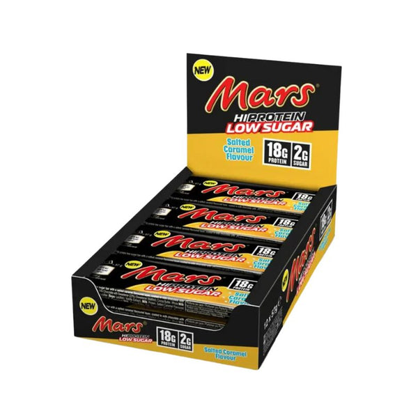Mars Low-Sugar Hi-Protein batonėlis (12 x 55-57 g)