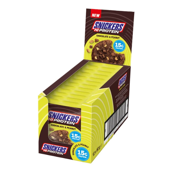 Snickers Hi-Protein baltyminis sausainis (12 x 60 g)