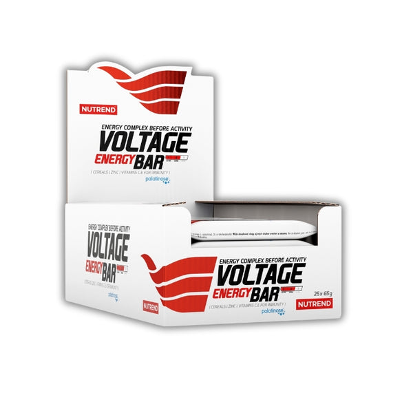 Voltage Energy Bar su kofeinu (25 x 65 g)