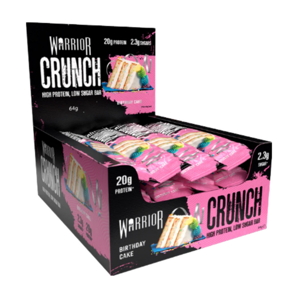 "Warrior Crunch" batonėlis (12 x 64 g)