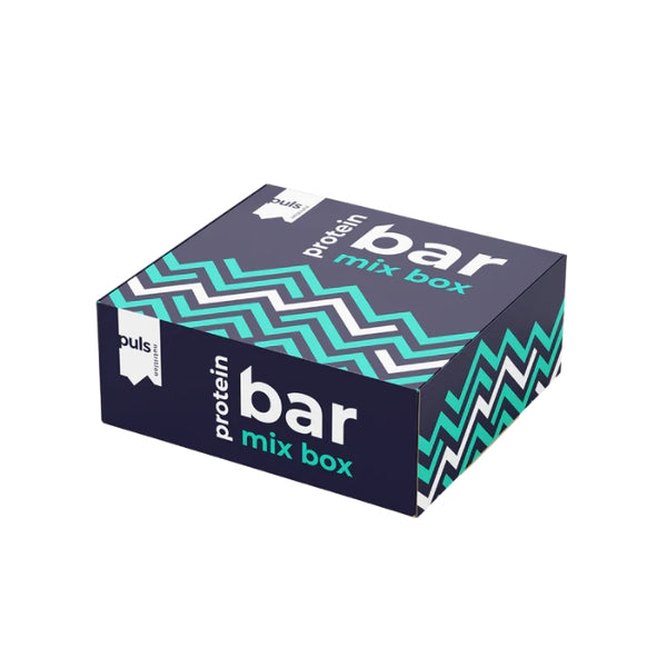 PULS BITE+ Baltyminių batonėlių MIX dėžutė (6 x 50 g)