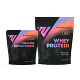 Whey Protein pulveris (1 kg) + Kreatīna monohidrāts (500 g) Komplekts - VNutrition - Vitamins.lv