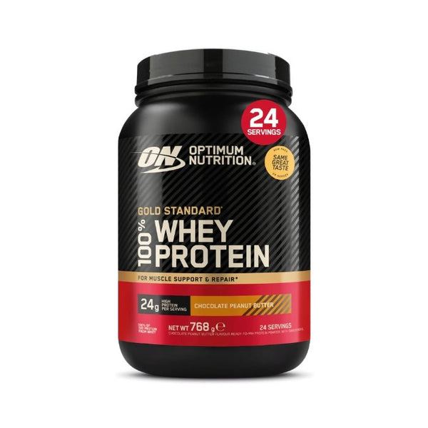 Gold Standard 100% Whey Proteīns (768 g - 780 g) - Optimum Nutrition - Vitamins.lv