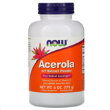 Acerola 4:1 ekstrakta pulveris (170 g)  Now Foods.
