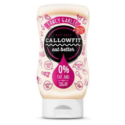 Ķiploku mērce ar zemu kaloriju daudzumu (300 ml)  Callowfit.